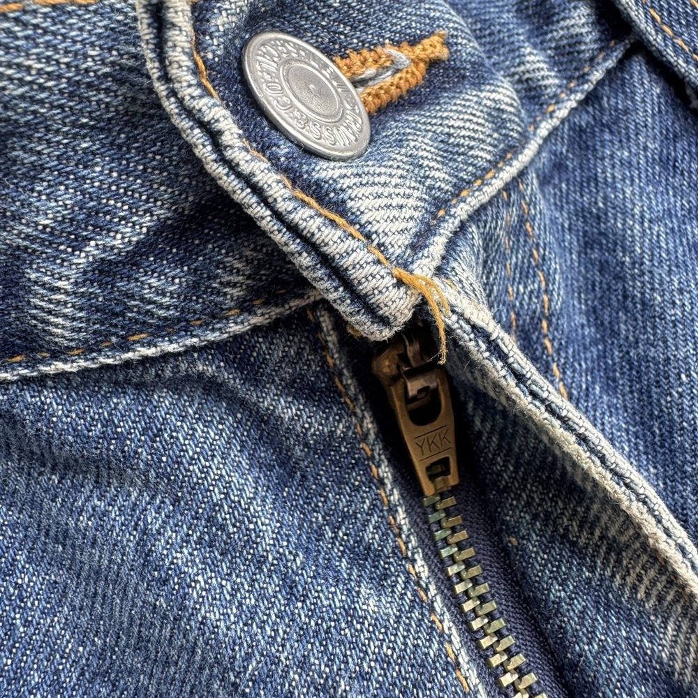 Vintage Levi's 569 Denim Jeans 90s 31x25 Loose Fit - Picture 6 of 9